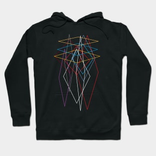 abstract diamond Hoodie